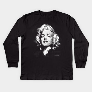 Marilyn Monroe Kids Long Sleeve T-Shirt